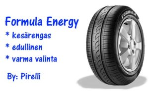Formula ENERGY (BY PIRELLI)