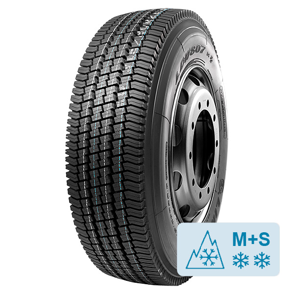 315/80-22.5 156L Linglong DW807 Kuorma-autoon M+S TALVI