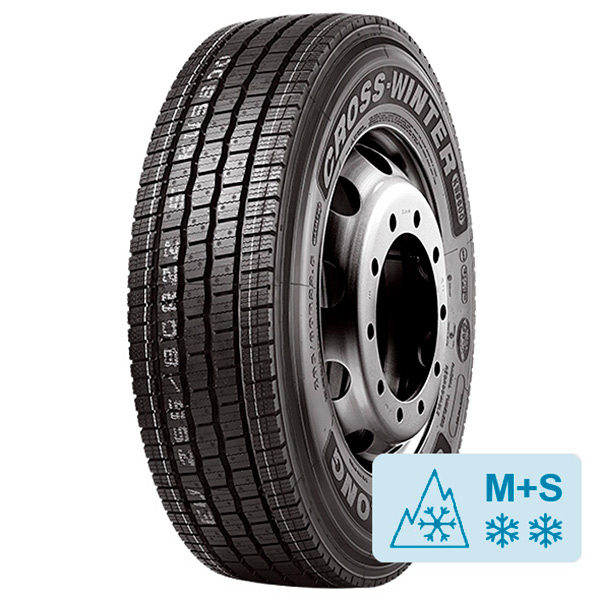 385/55-22.5 160K Linglong KWT600 Kuorma-autoon M+S TALVI