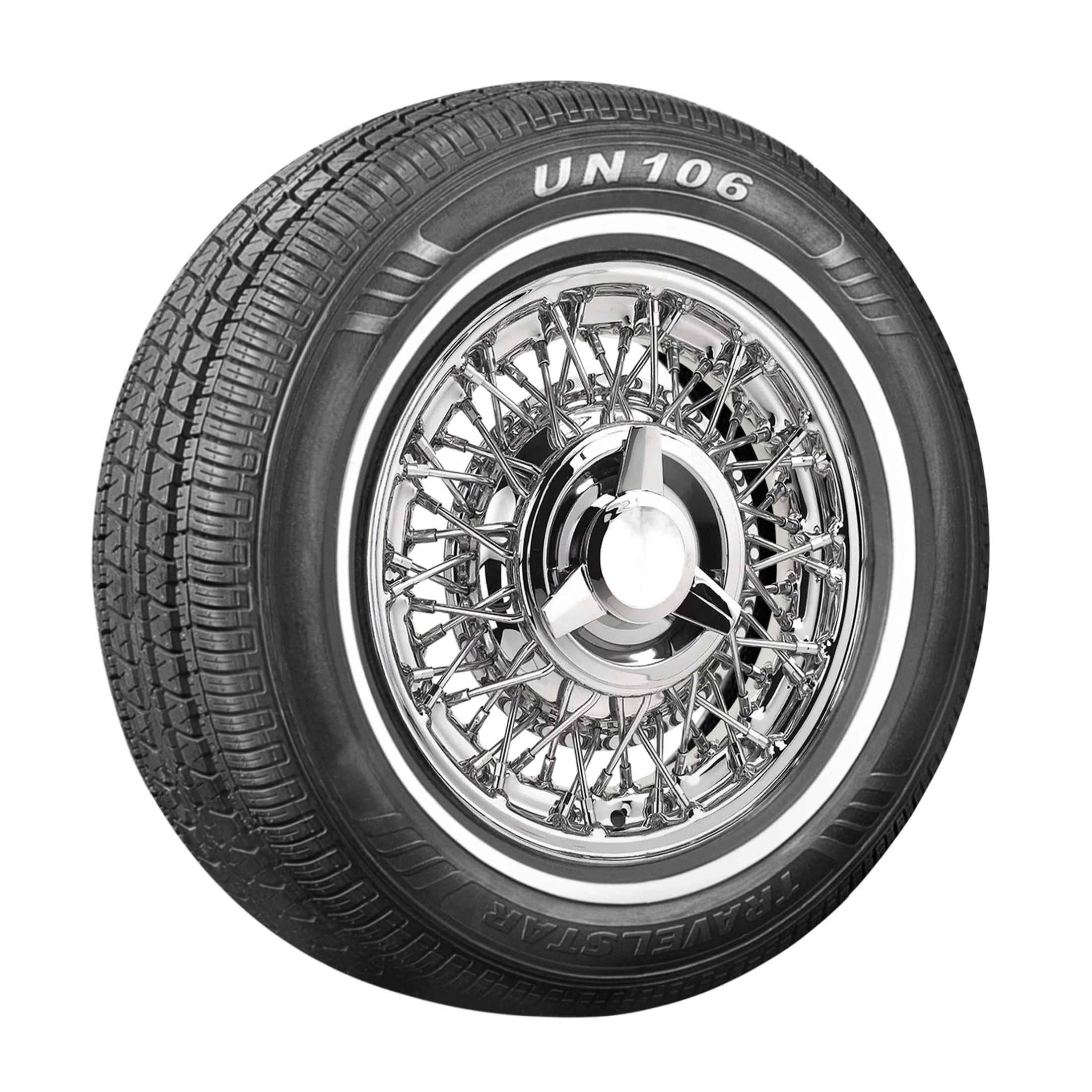 155/80-13 79T Travelstar Classic Radial UN106 Valkosivu 14 mm